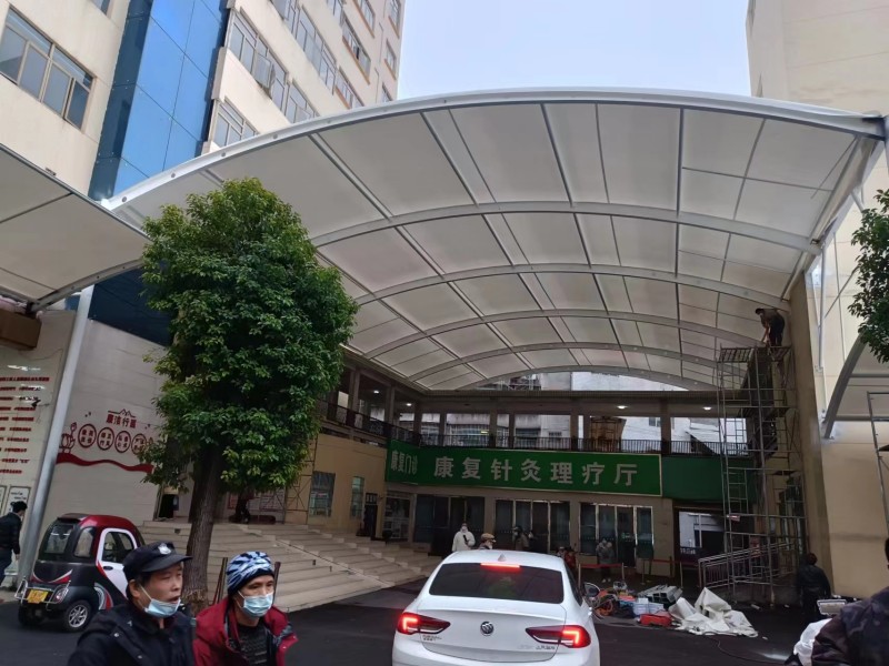 2026京口区推拉棚膜结构一体化厂家，厂区、园区停车棚工程承接